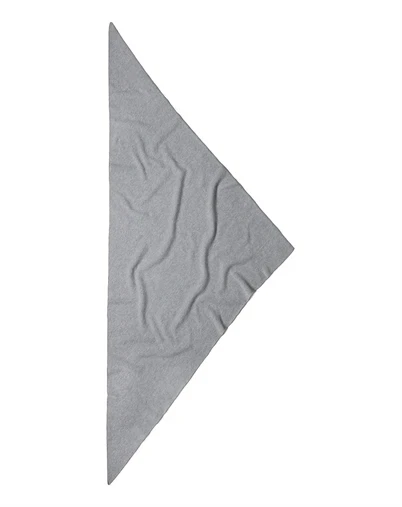 Lala Berlin - Triangle Solid M Cahsmere Blend Tørklæde - Selenite